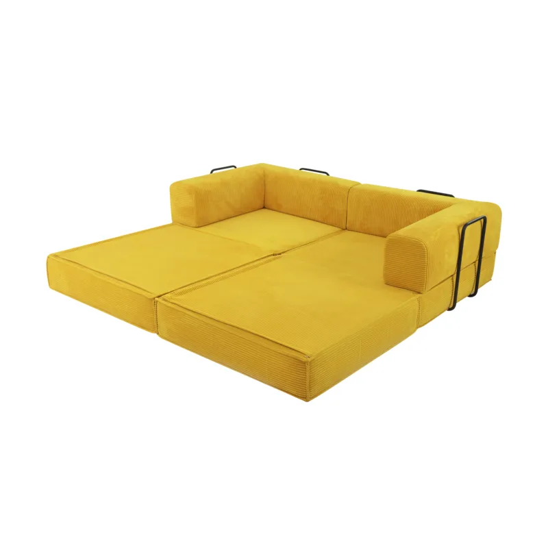 Spring-Compressed Sofa YF472-2 - Image 8