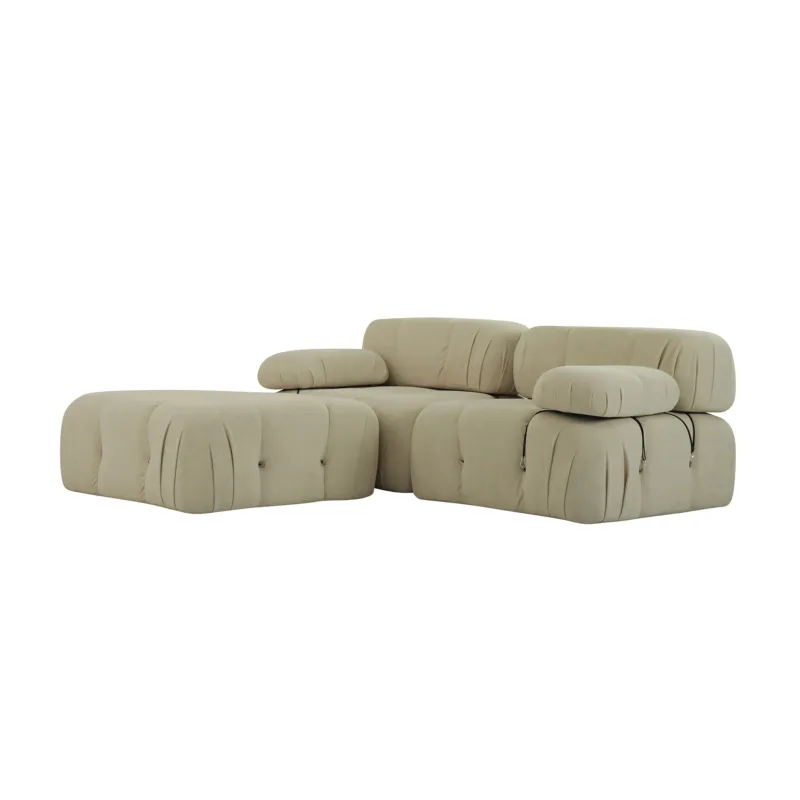 Spring-Compressed Sofa YF377（3件套） - Image 3