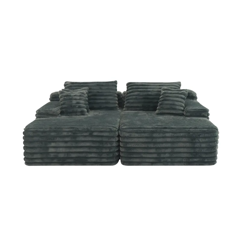 Spring-Compressed Sofa YF443-2 - Image 2
