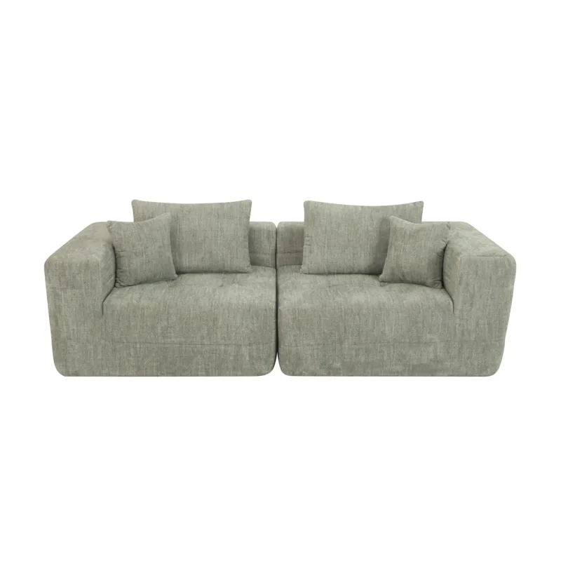Spring-Compressed Sofa YF419 - Image 2