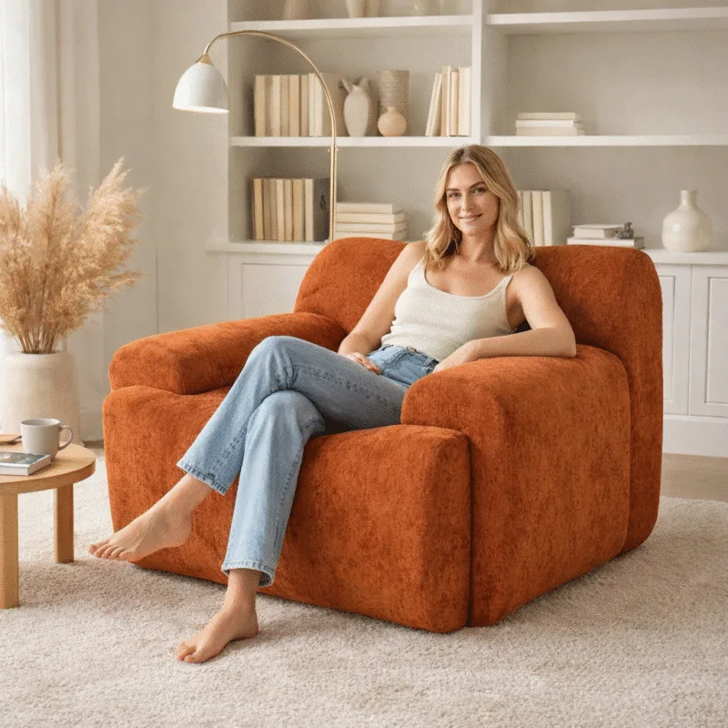 Rotatable compression leisure chair, customizable in different colors  [YF628]